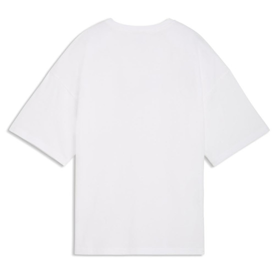 Puma Γυναικεία κοντομάνικη μπλούζα Essentials Graphics Bedazzled Oversized Tee